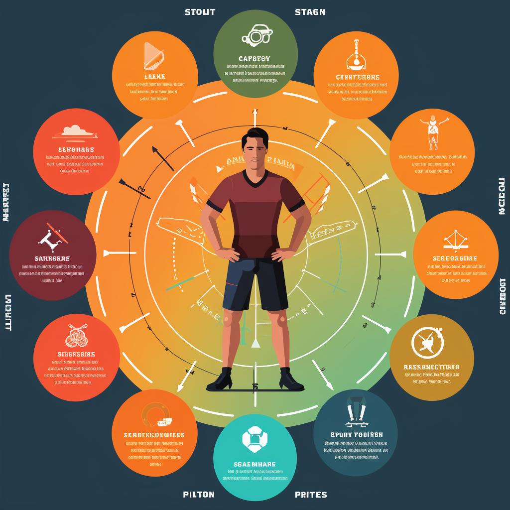 Diagram of Ultimate Frisbee player roles